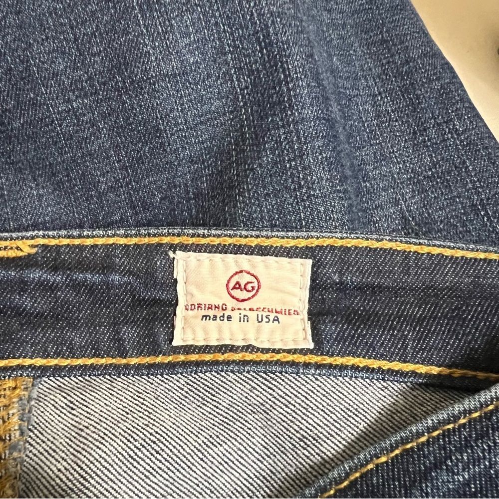 AG Adriano Goldschmied Jeans Size 24 Ballad Slim Bootcut Denim - Picture 12 of 14